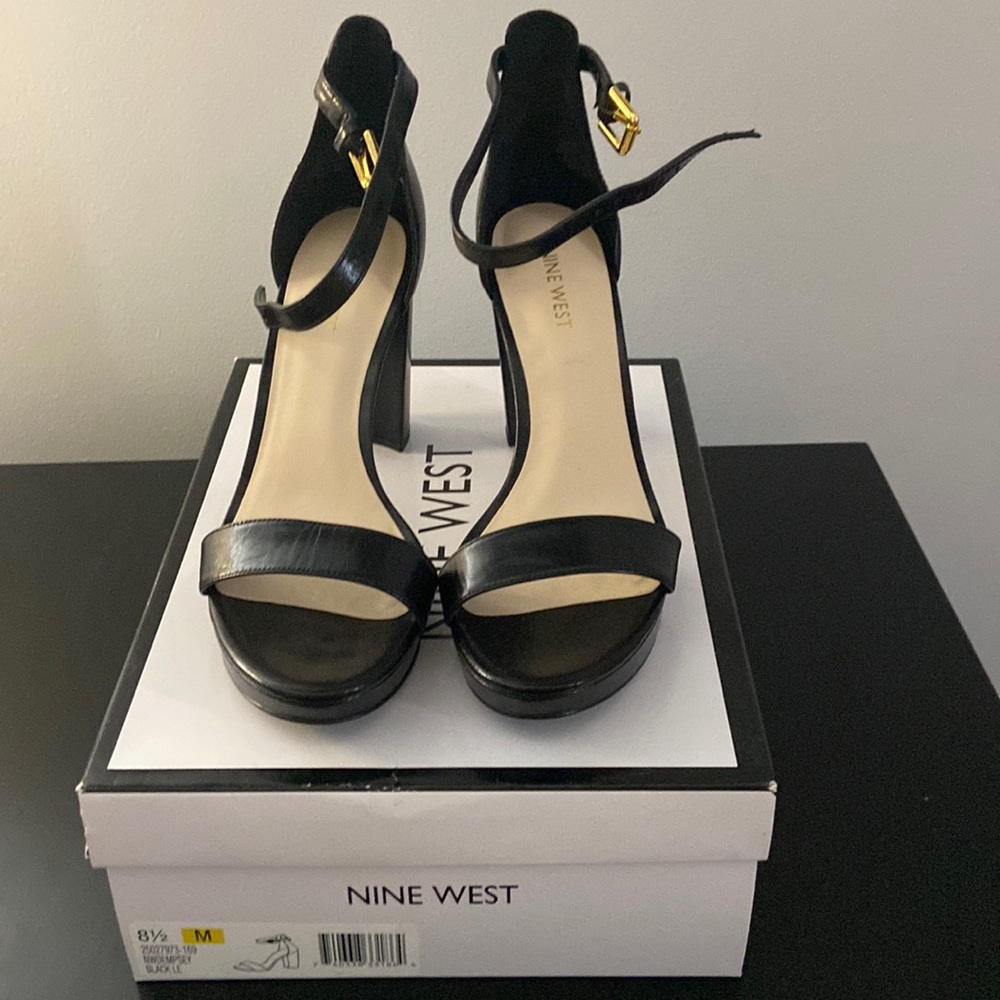 Black Nine West Heels